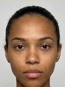 Diamond face shape, reference photo