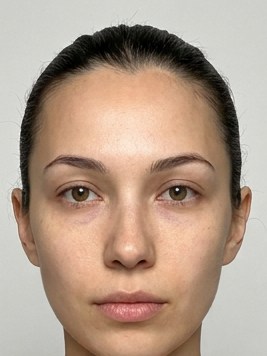 Oval face shape, reference photo