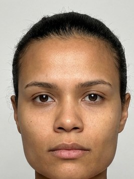 Square face shape, reference photo